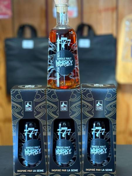 Whisky français Distillerie de la Seine - Single Malt Whisky chez L'Ecaux des Vins près de Goderville