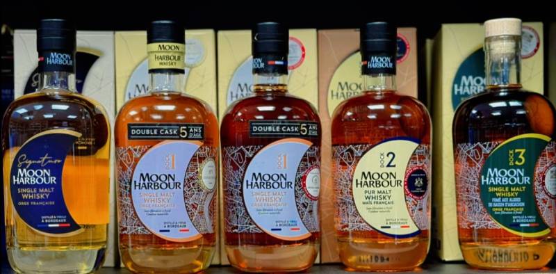 Whisky français Moon Harbour - L'Ecaux des Vins près de Fécamp